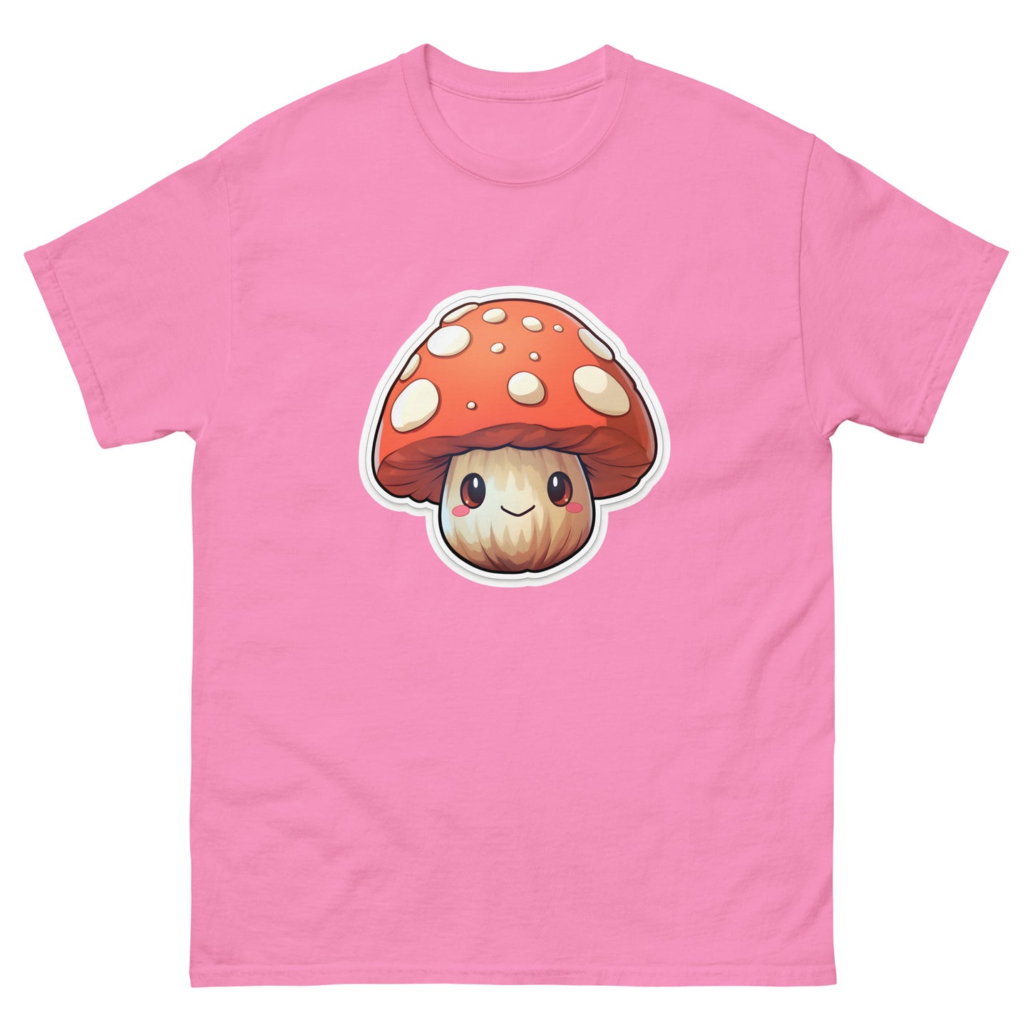 Smiling Anime Mushroom T-Shirt