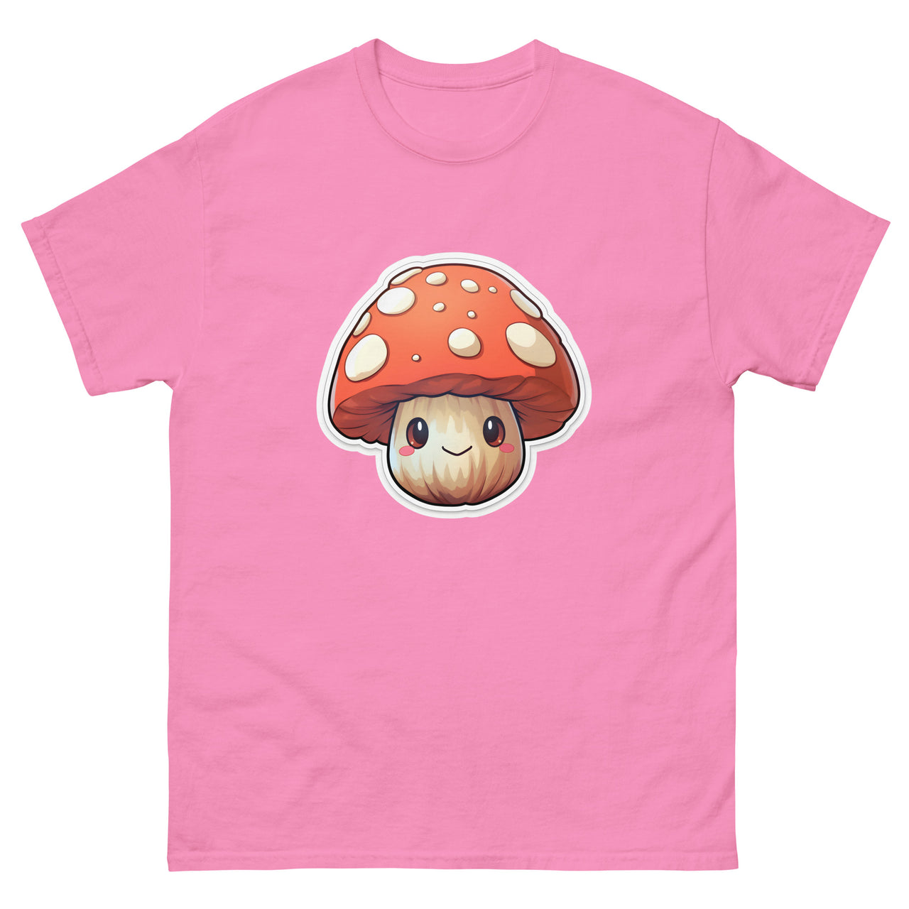 Smiling Anime Mushroom T-Shirt