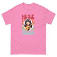 Thumbnail for Colorful Music: Guitar Girl T-Shirt