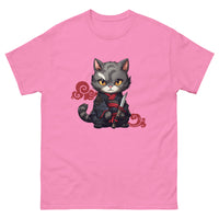 Thumbnail for Katana Selfie: Warrior Cat's Photo Op T-Shirt