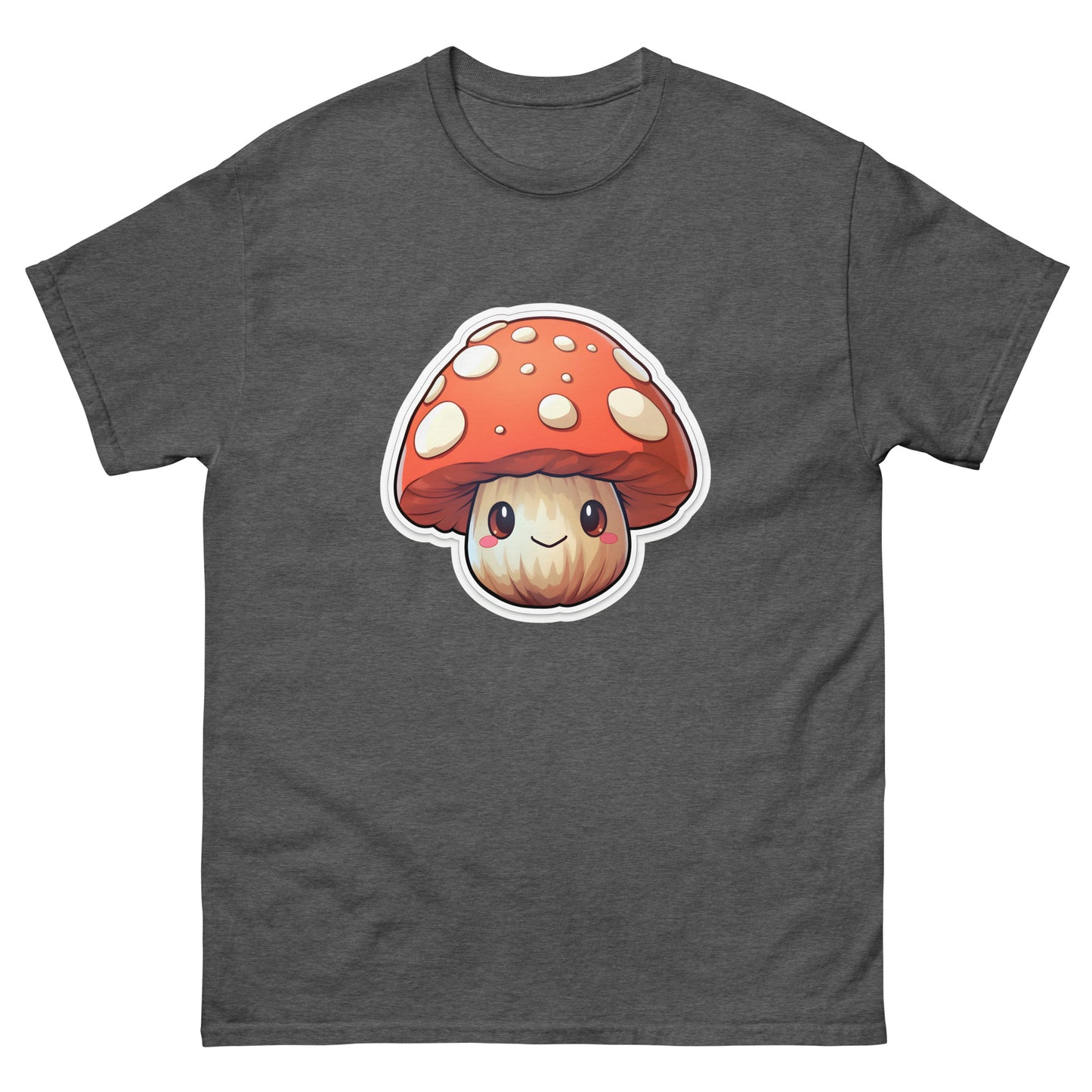 Smiling Anime Mushroom T-Shirt