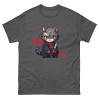 Thumbnail for Katana Selfie: Warrior Cat's Photo Op T-Shirt