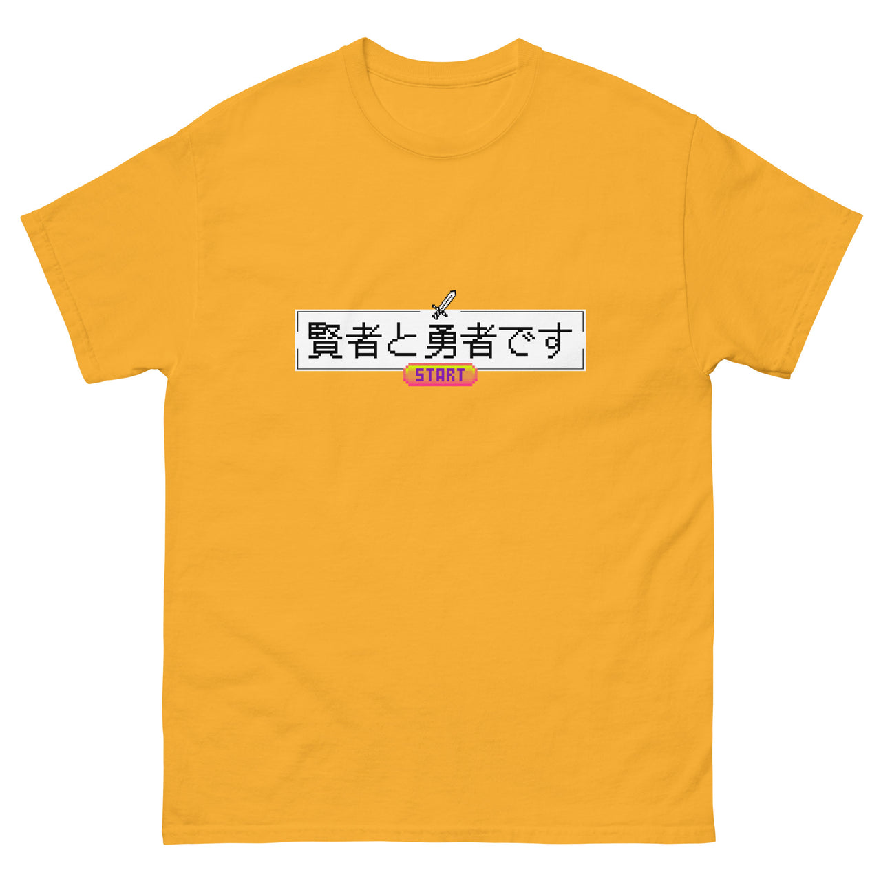 Press Start Wise Hero Short-Sleeve Unisex Japanese-Themed T-Shirt