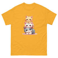 Thumbnail for Cute Kawaii Cat Pile Stackable Cats T-Shirt
