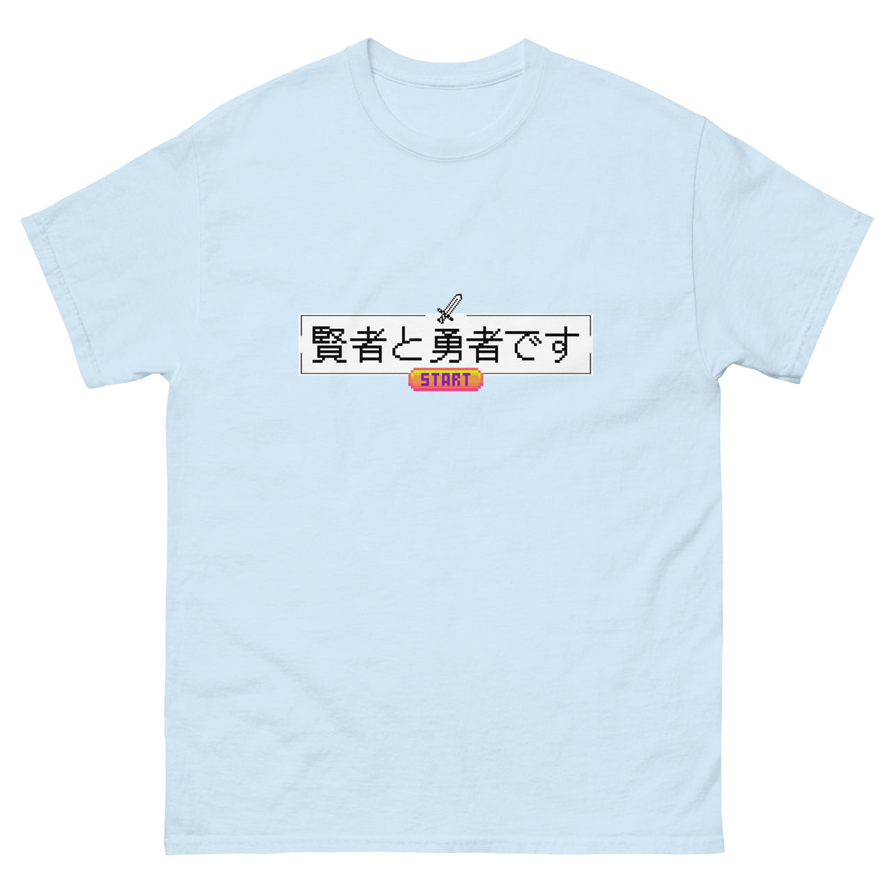 Press Start Wise Hero Short-Sleeve Unisex Japanese-Themed T-Shirt