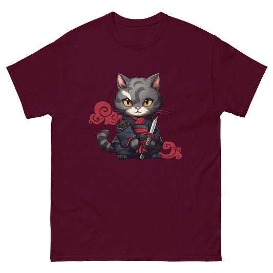 Katana Selfie: Warrior Cat's Photo Op T-Shirt