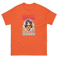 Thumbnail for Colorful Music: Guitar Girl T-Shirt