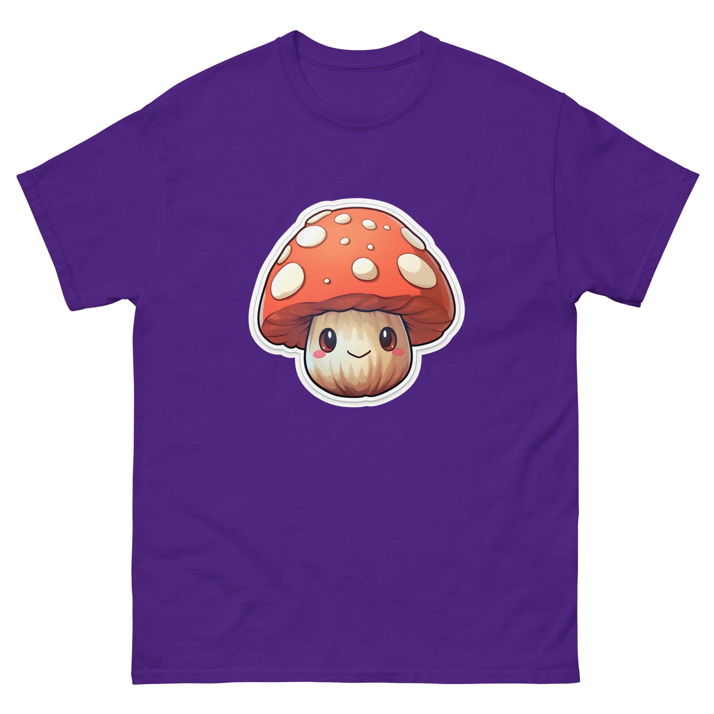 Smiling Anime Mushroom T-Shirt