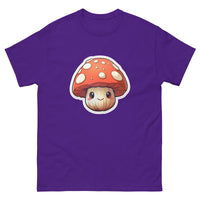 Thumbnail for Smiling Anime Mushroom T-Shirt