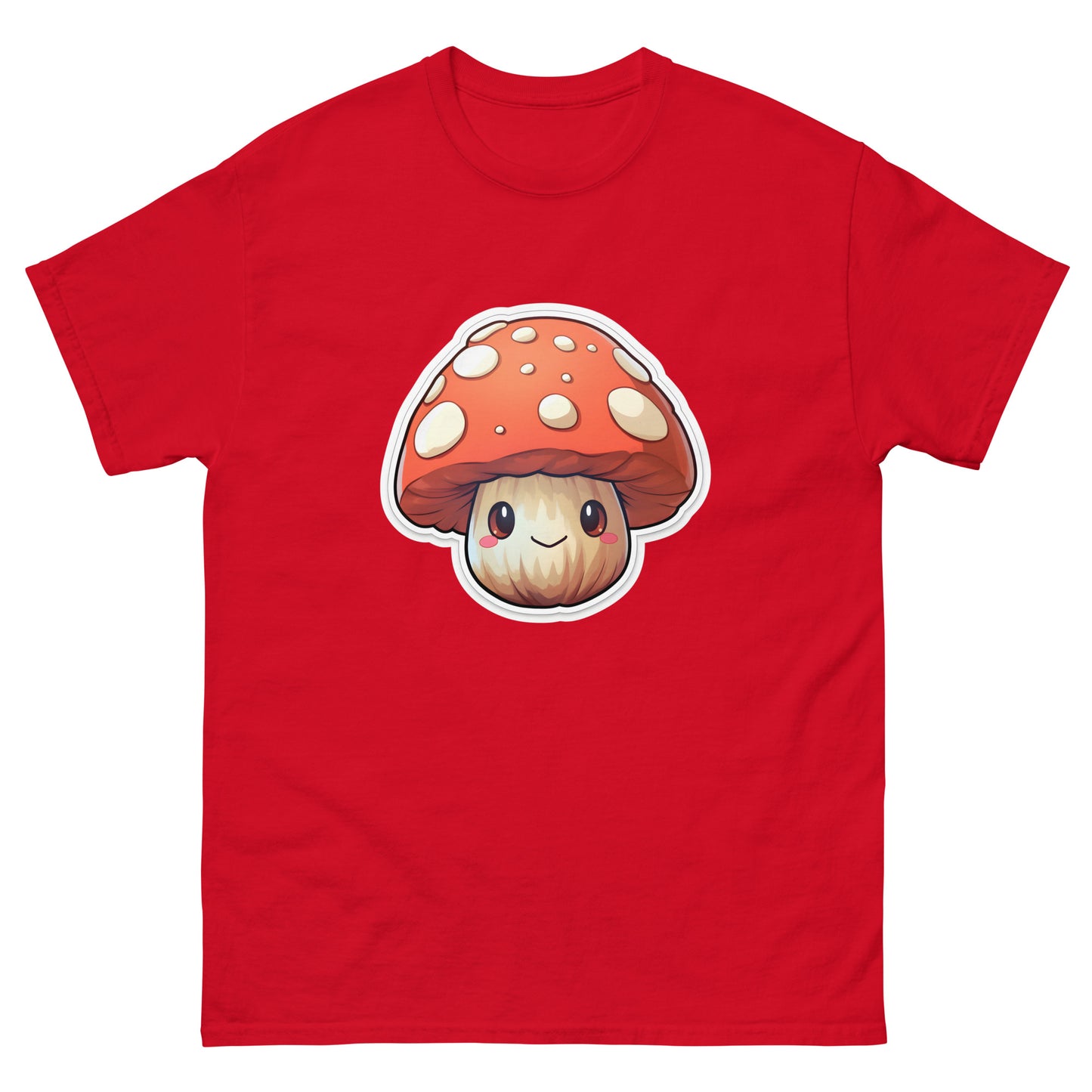 Smiling Anime Mushroom T-Shirt