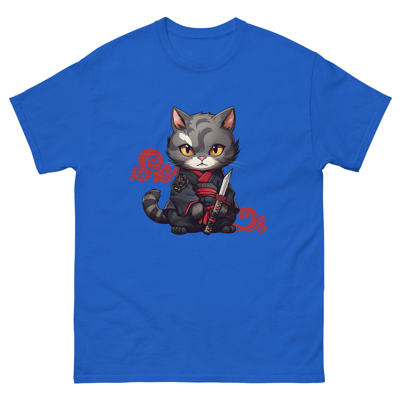 Katana Selfie: Warrior Cat's Photo Op T-Shirt