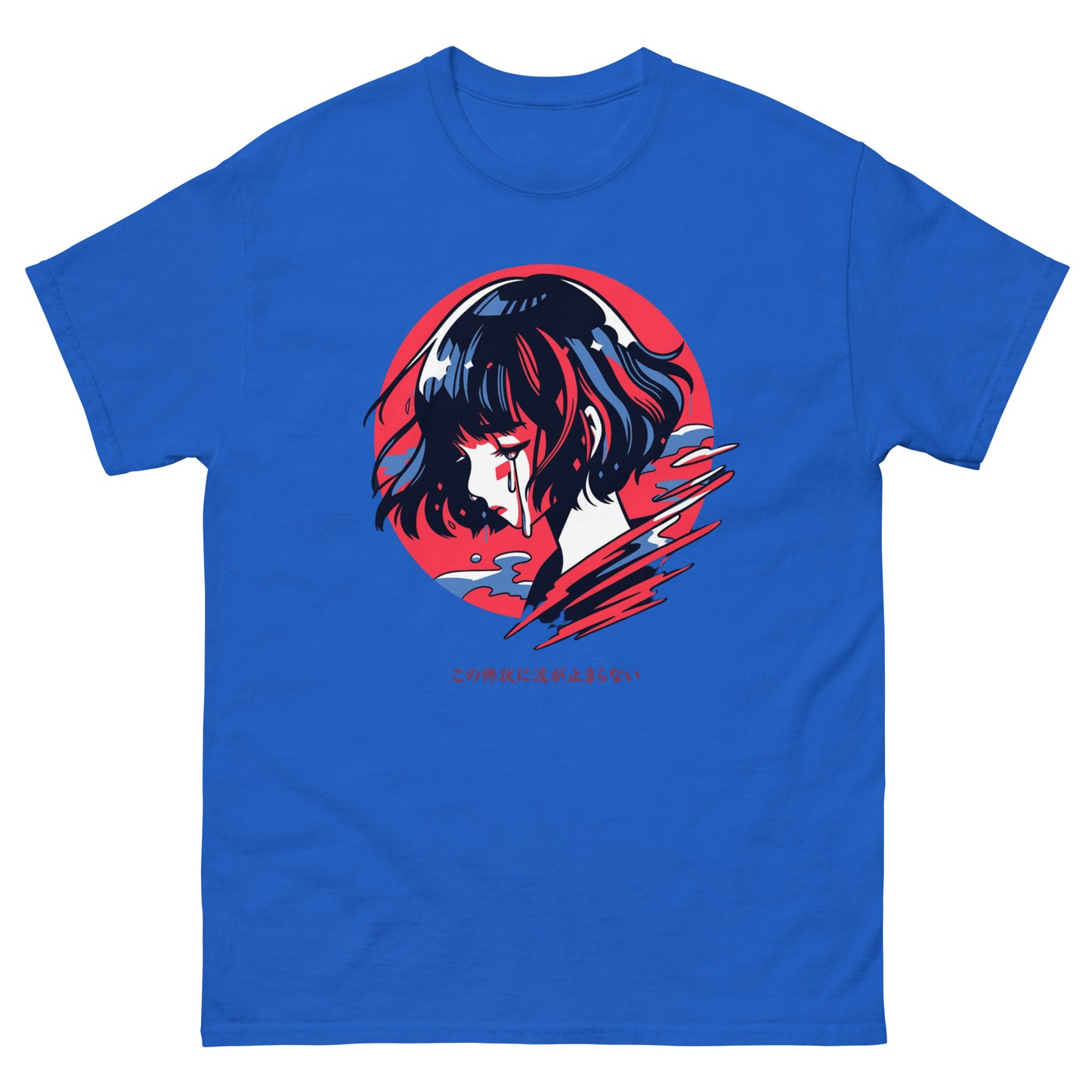 Anime Girl in Tragedy T-Shirt