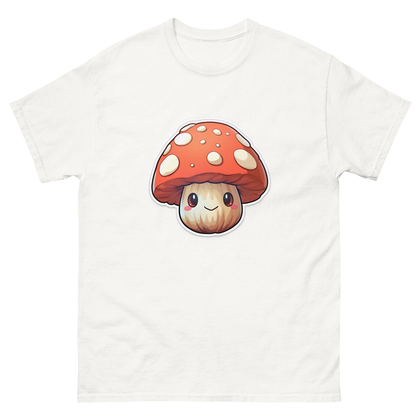 Smiling Anime Mushroom T-Shirt