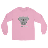 Thumbnail for Jaa Yaruka All right, I'll Do it Funny Lazy Koala Japanese Men’s Long Sleeve Shirt