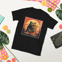 Thumbnail for Attack of Cat Ukiyo-e Feline Invasion T-Shirt