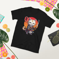 Thumbnail for Japanese Samurai Cat Warrior T-Shirt