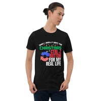 Thumbnail for Christmas Laughs Control-Z Button Humor T-Shirt