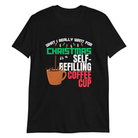 Thumbnail for Self-Refilling Coffee Cup T-Shirt