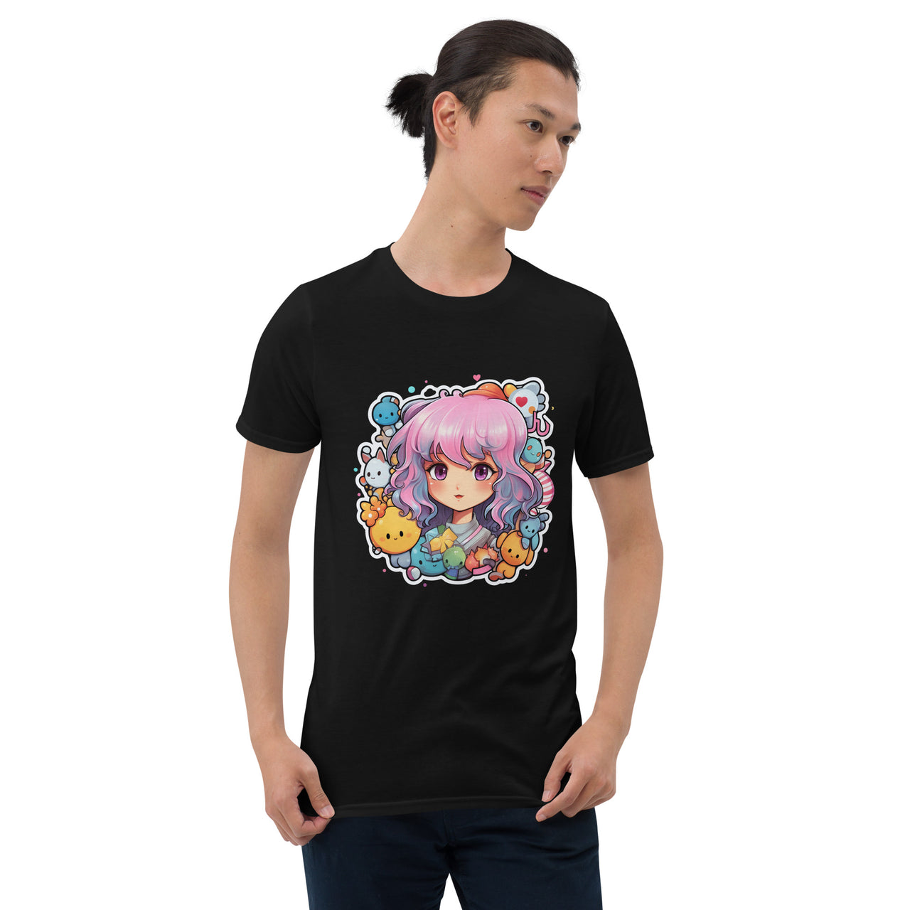 Kawaii Kingdom Anime Girl Cute Critters T-Shirt