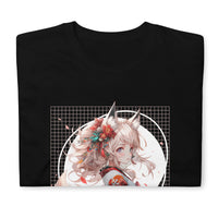 Anime Kitsune Girl: Kimono Glam T-Shirt