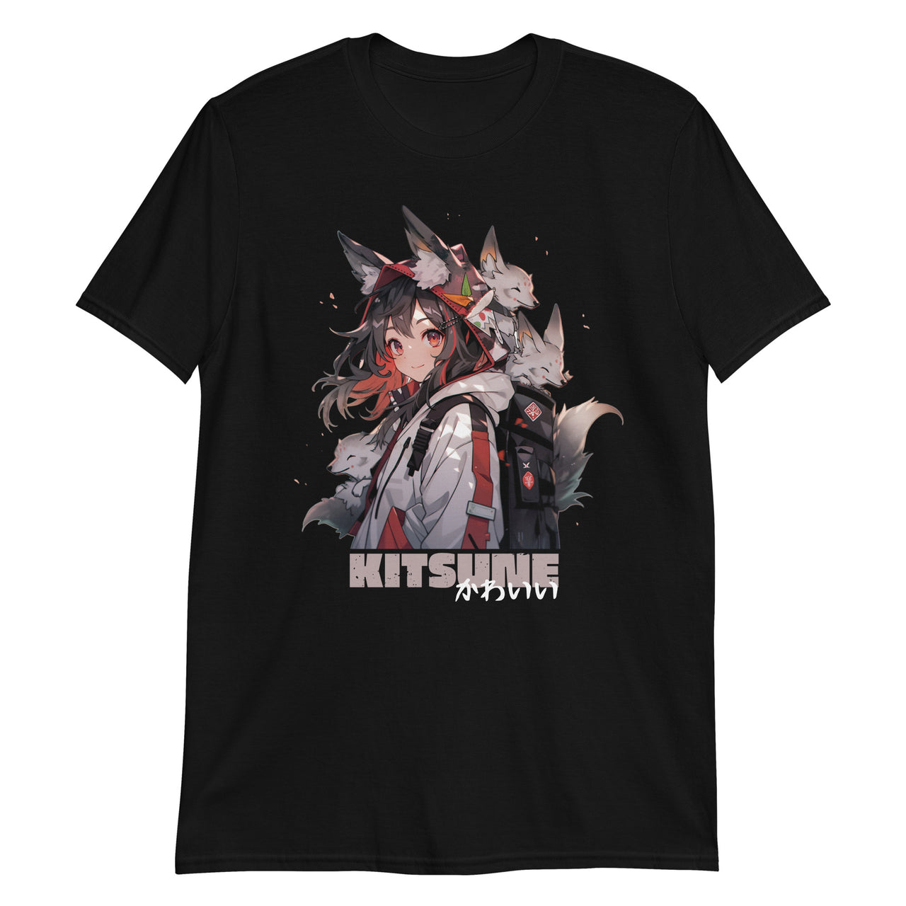 Kitsune Kawaii: Anime Fox Squad T-Shirt