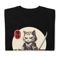 Neko Warrior - Cute Samurai Cat T-Shirt