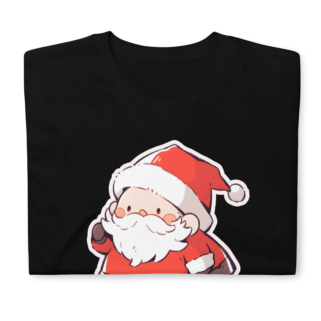 Chibi Merikuri Santa in Japanese T-Shirt