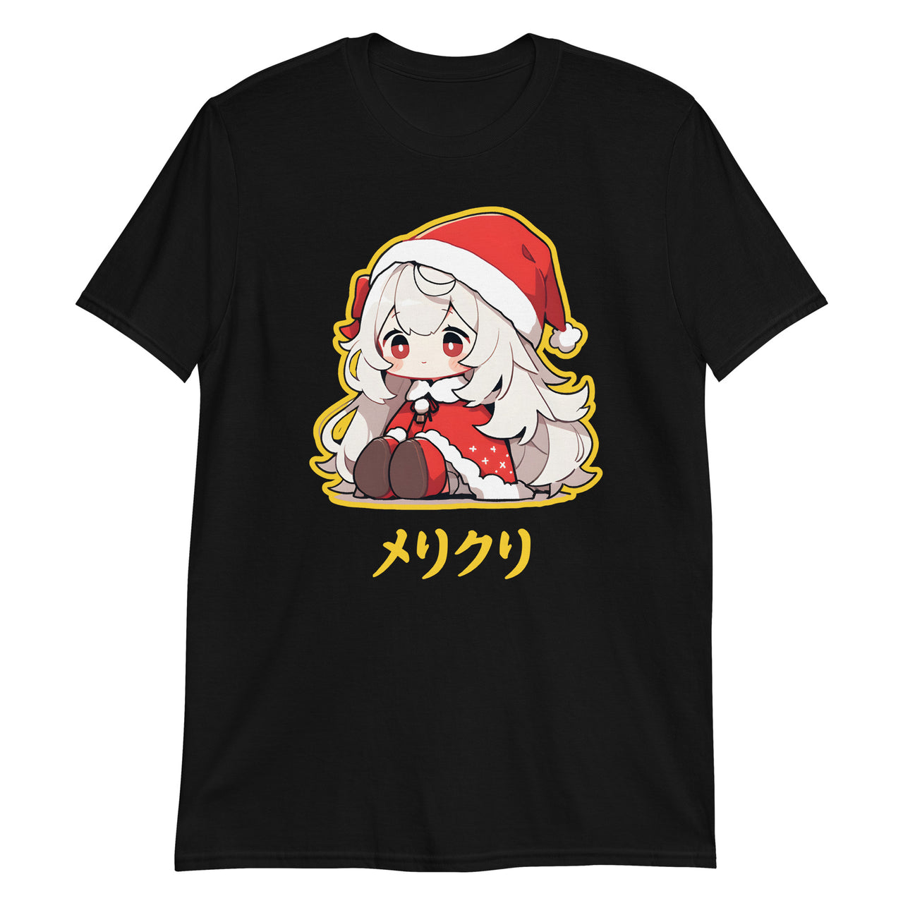 Japanese Anime Chibi Merikuri Santa Girl T-Shirt