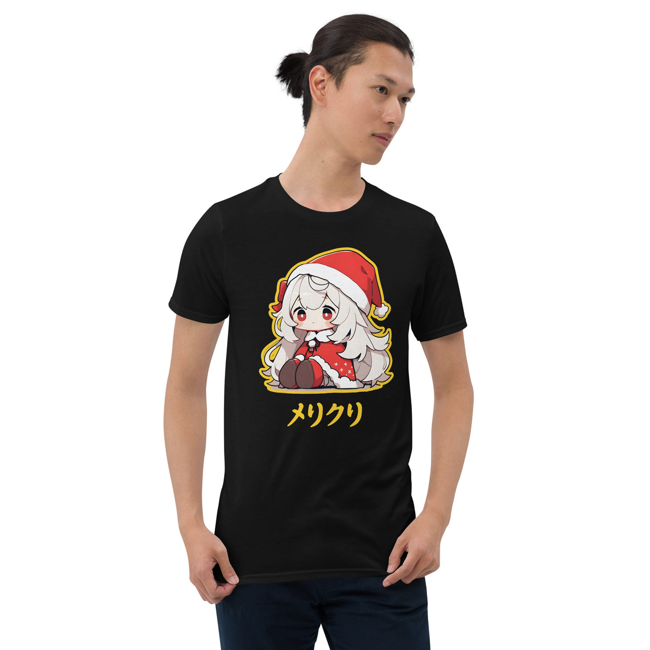 Japanese Anime Chibi Merikuri Santa Girl T-Shirt