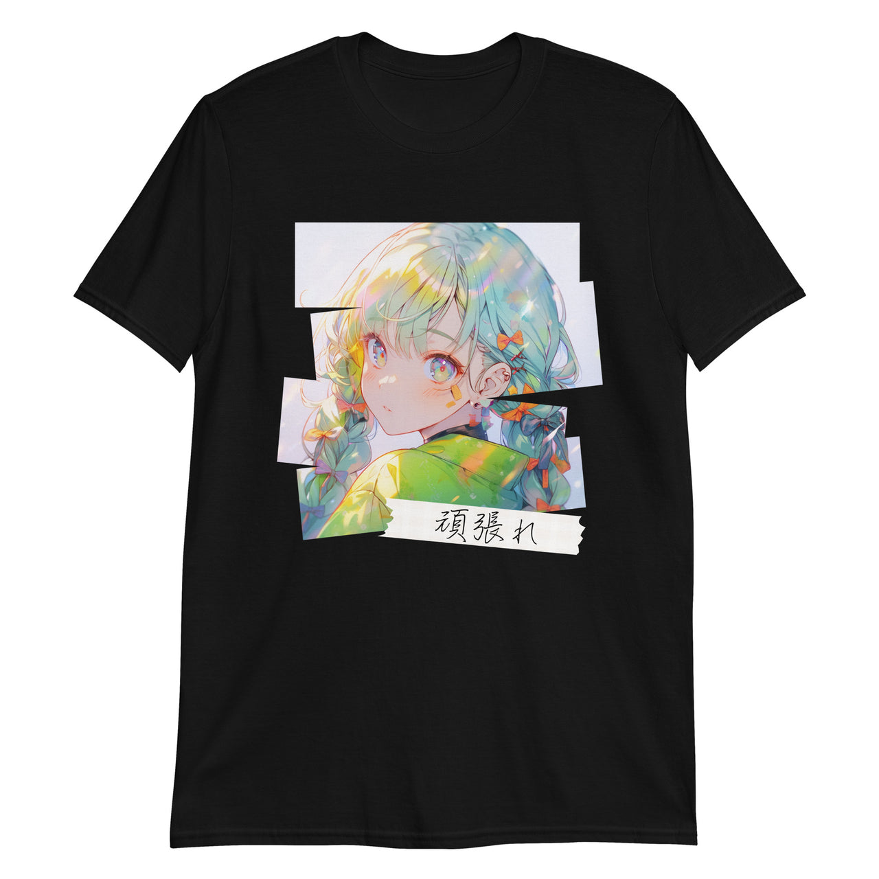 Ganbare Anime Eyes Japanese Style Mood T-Shirt