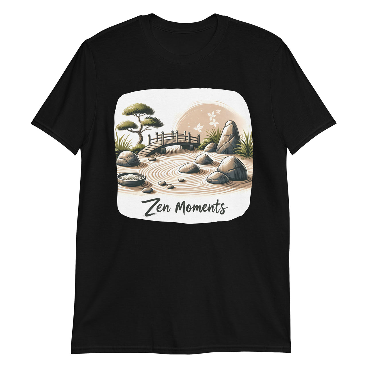 Zen Moments Japanese Aesthetic Momentary T-Shirt