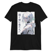 Thumbnail for Strength in Weakness Japanese Anime Girl T-Shirt