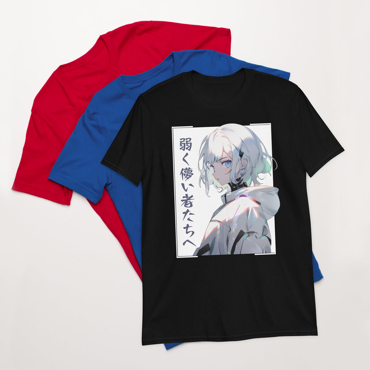 Strength in Weakness Japanese Anime Girl T-Shirt