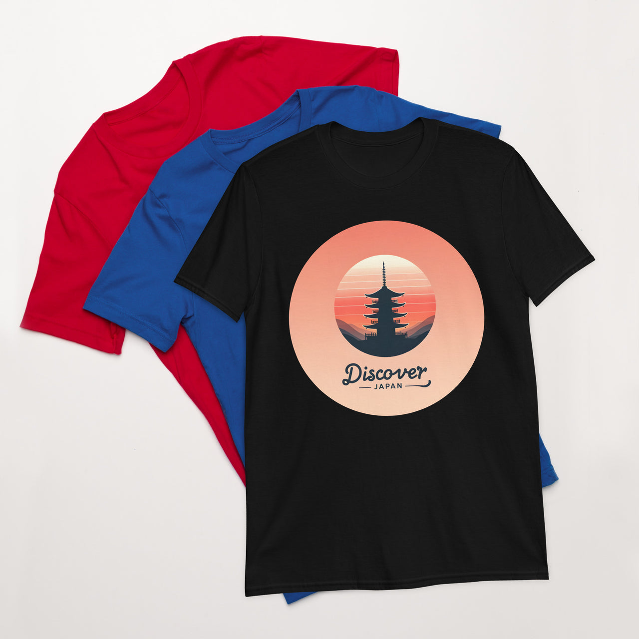 Discover Japan Motif T-Shirt