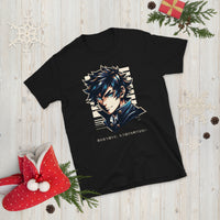 Thumbnail for Cool Anime Boy with Determination T-Shirt