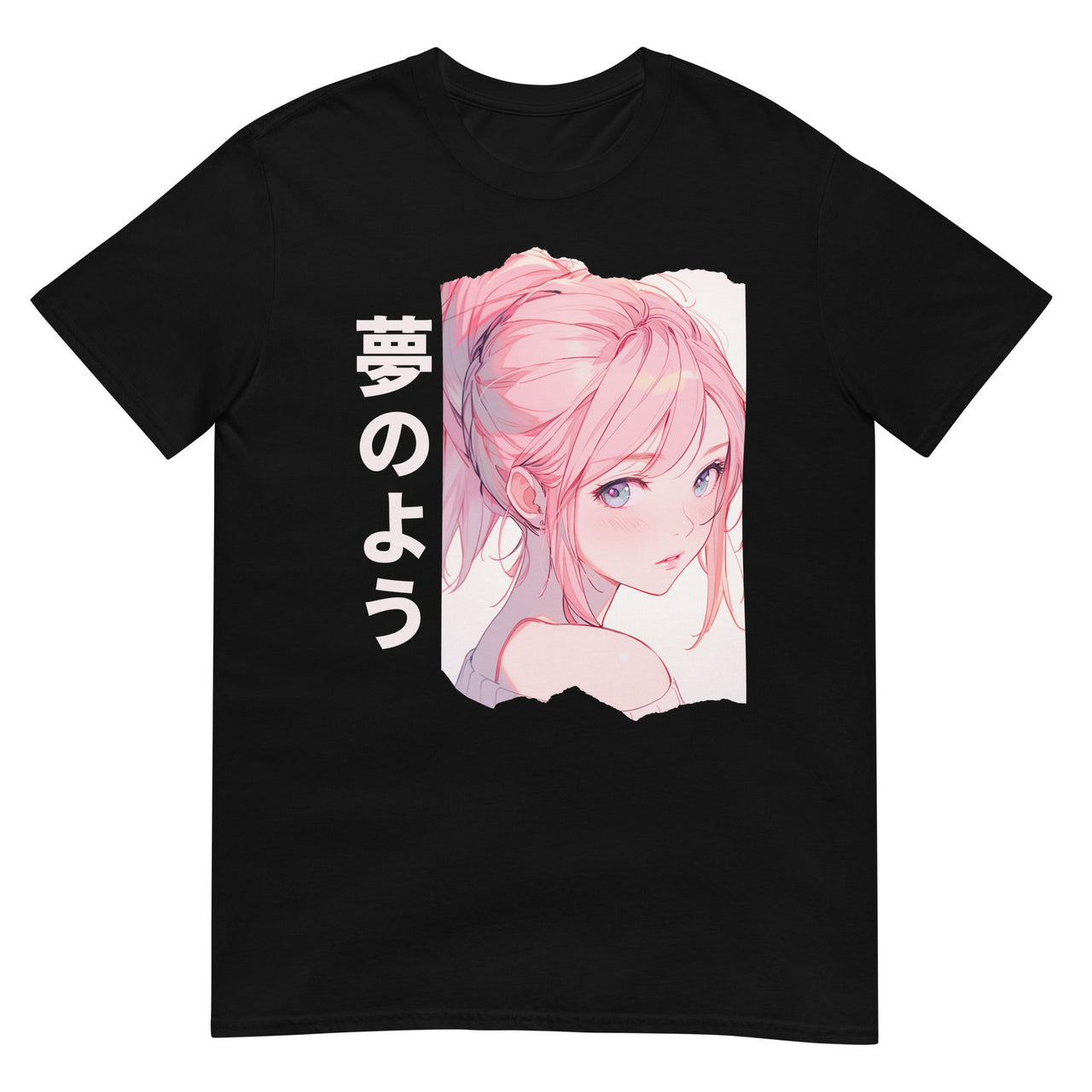 Dreamy Anime Girl with Pink Hair T-Shirt