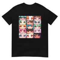 Thumbnail for Cartoonish Cute Anime Eyes T-Shirt