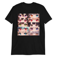 Thumbnail for Colorful Cute Anime Eyes T-Shirt