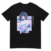 Thumbnail for Youthful Days in Pastel Anime T-Shirt