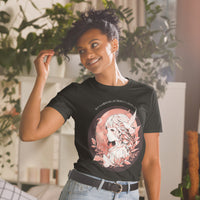 Anime Girl and Red String of Fate T-Shirt