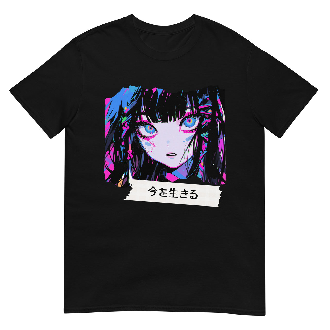 Goth Anime Girl Living Today T-Shirt
