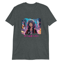 Cyberpunk Anime Game Over T-Shirt