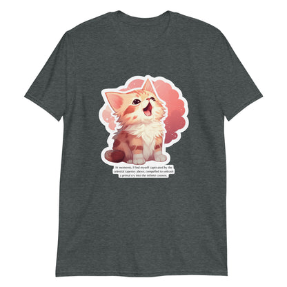 A Primal Cry into the Infinite Cosmos T-Shirt