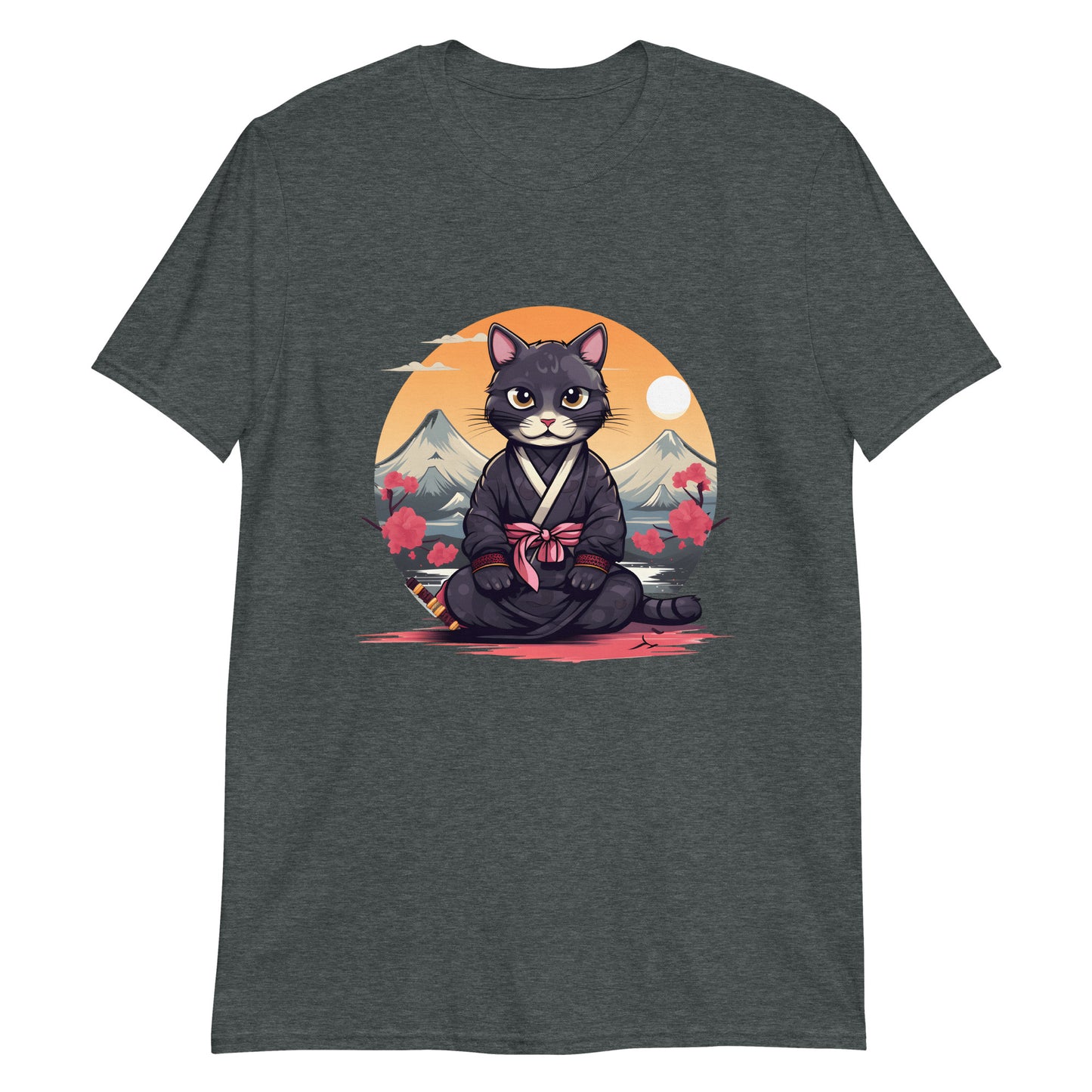 Warrior Cat Zen: Peace Amidst Battle T-Shirt