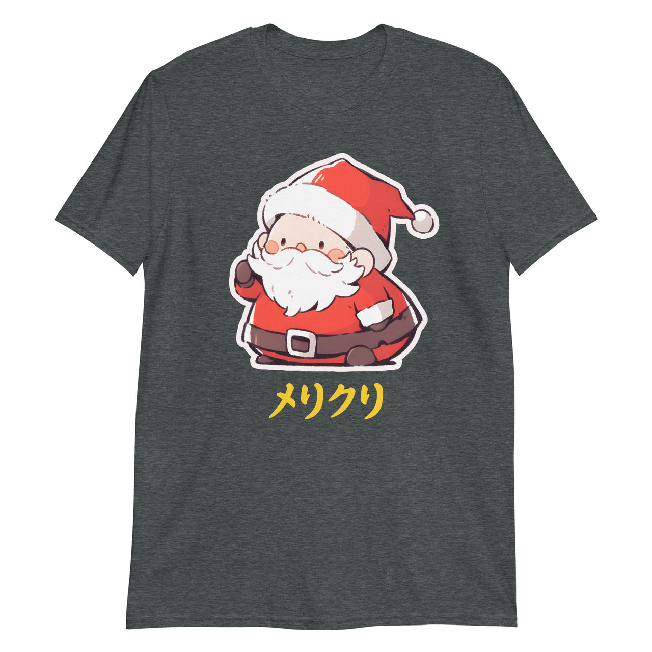 Chibi Merikuri Santa in Japanese T-Shirt