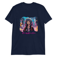 Cyberpunk Anime Game Over T-Shirt