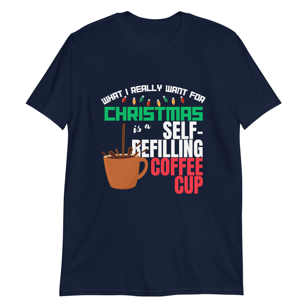 Self-Refilling Coffee Cup T-Shirt