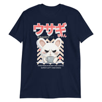 Thumbnail for Usagi Chan Kawaii Cute Bunny and Coffee T-Shirt