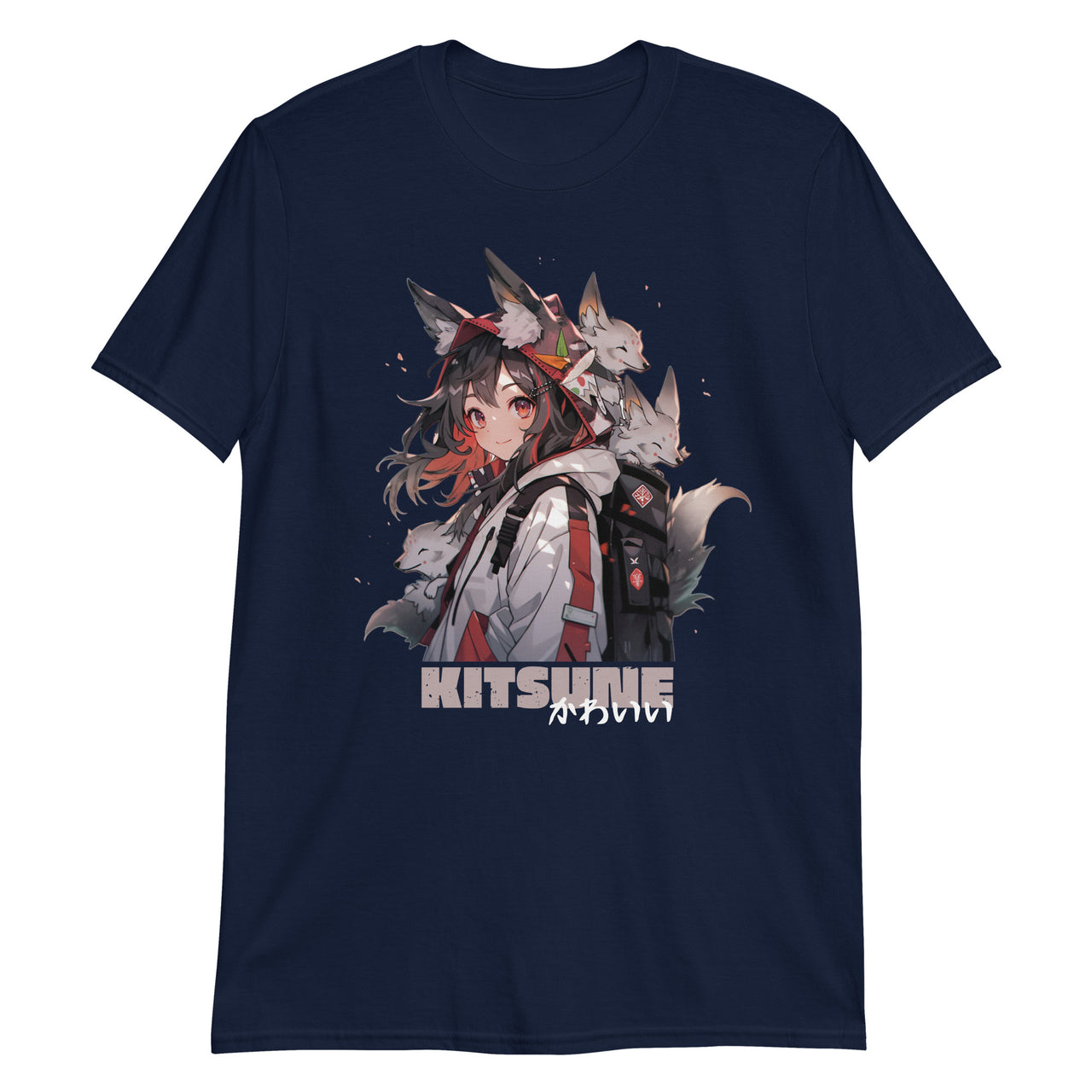 Kitsune Kawaii: Anime Fox Squad T-Shirt