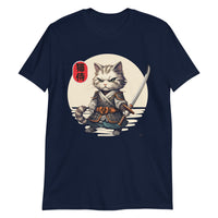 Thumbnail for Neko Warrior - Cute Samurai Cat T-Shirt